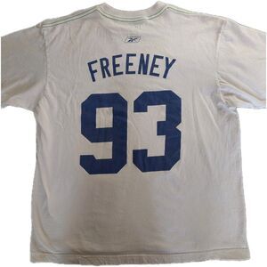 Indianapolis COLTS Dwight FREENEY Shirt Mens Large White NFL Football Reebok Lg